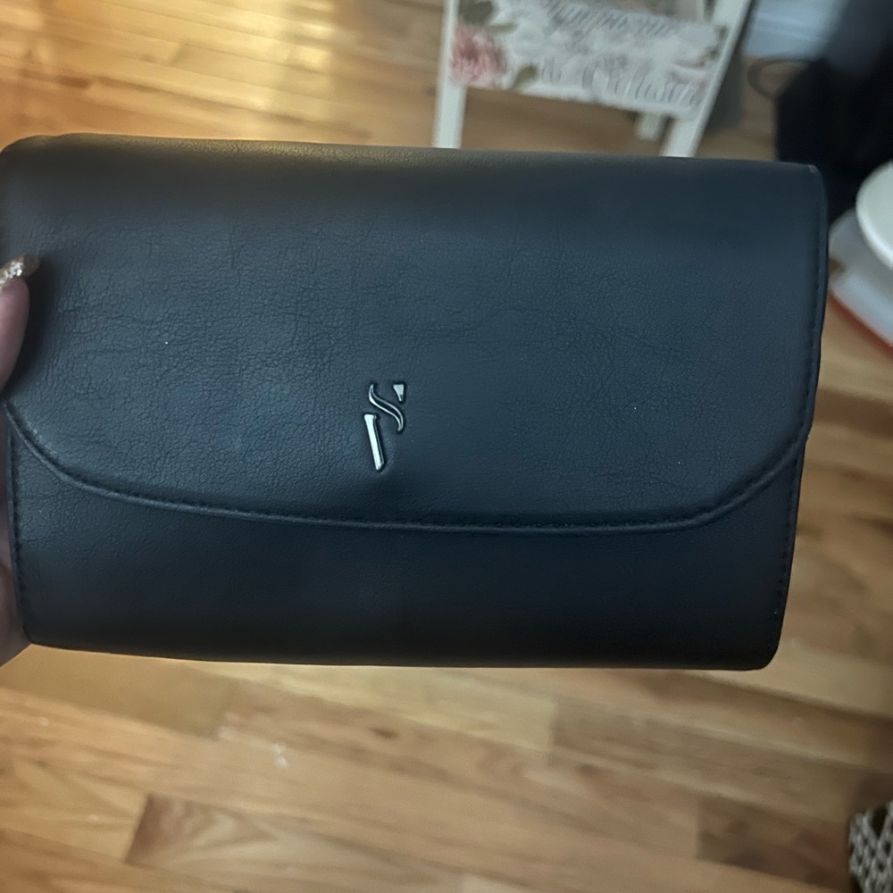 Victoria's Secret Black Wallet Sleek Design
